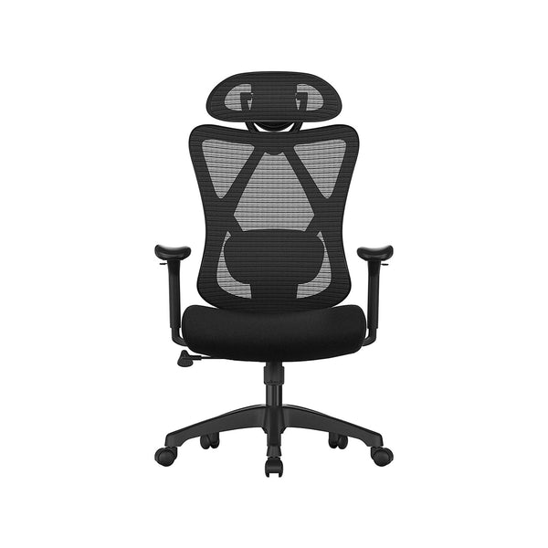 Bureaustoel - Ergonomische Bureaustoel - Computerstoel -Zwart