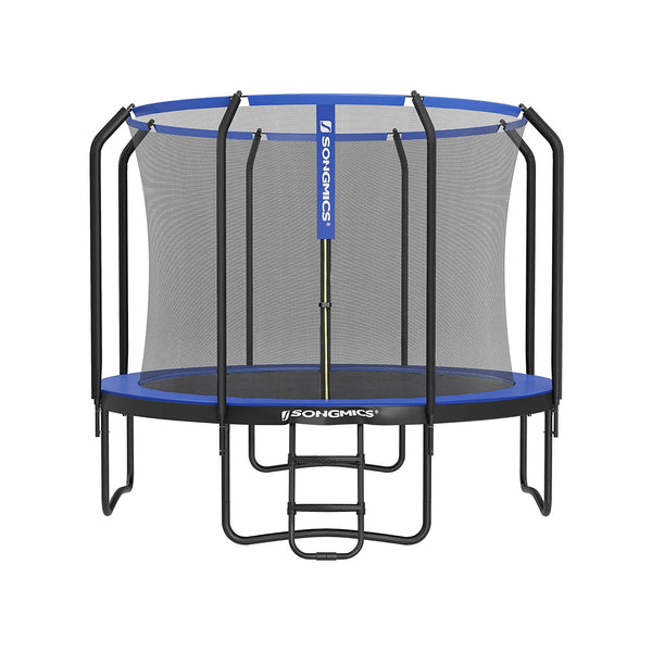 Trampoline - Rond - 366 cm -  Met veiligheidsnet en ladder - Donkerblauw