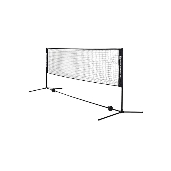 Badmintonnet - Tennisnet -  In hoogte verstelbaar - Standaard - Zwart