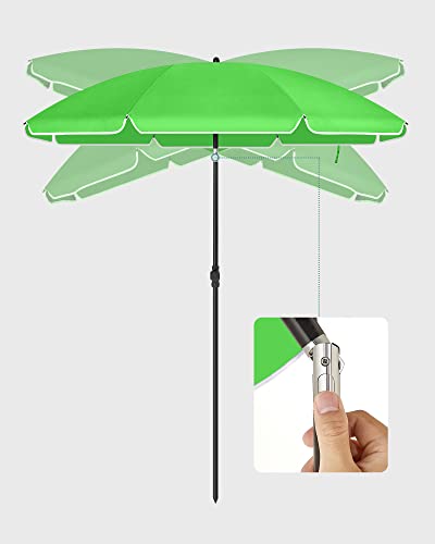 Tuinparaplu - Ø 200 cm - Strandparasol - Kantelbaar - Groen