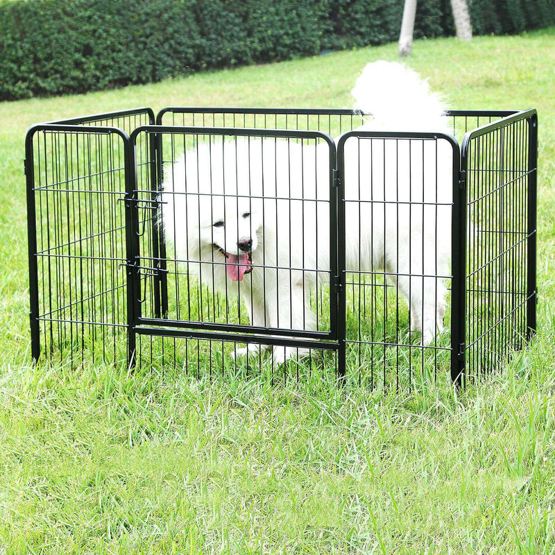 Cage de chien - Cage de chiot - Banc de chien - Run Puppy - Black