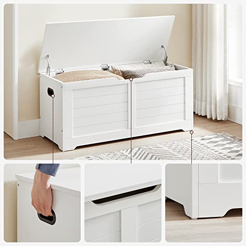 Banc de chaussures - boîte à jouets - armoire de rangement - blanc