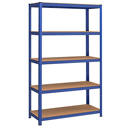 Racks - Opbevaringsstativer - Kælderstativer - 200 x 120 x 60 cm - Skattepligtig op til 875 kg - blå