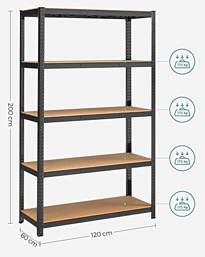 Dulap de depozitare - Dulap de depozitare - Dulap de scânduri - Decoret - Standing Rack - Culmar pentru pivniță - Cutie de șlefuire - Negru