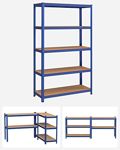 Racks - Opbevaringsstativer - Kælderstativer - 200 x 120 x 60 cm - Skattepligtig op til 875 kg - blå