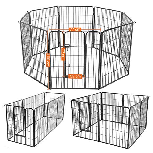 Octagonal Dog Cage - Hek - Box