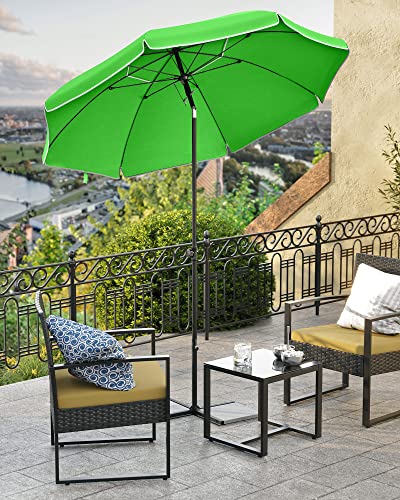 Garden Paraplu - Ø 200 cm - Parasol pe plajă - Tiltable - Verde