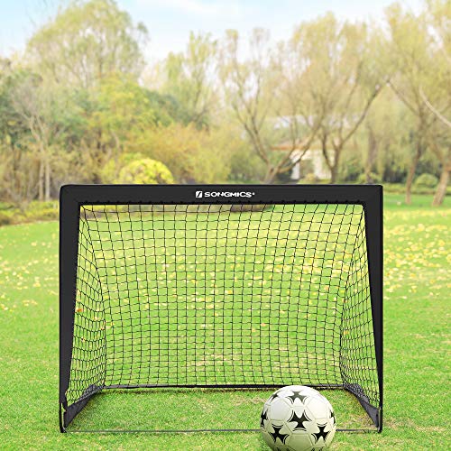 Goluri de fotbal - set de 2 - goluri pop - pentru copii - negru