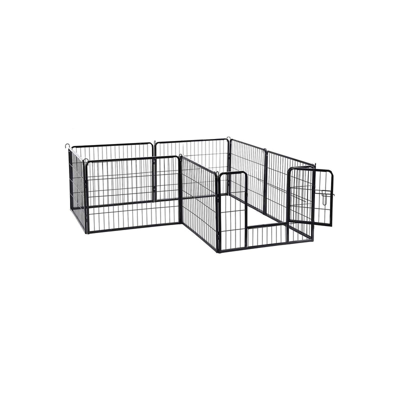 Valp Ren - Country Shelter for Dog - 8 Grittings - vardera 77 x 60 cm - Svart