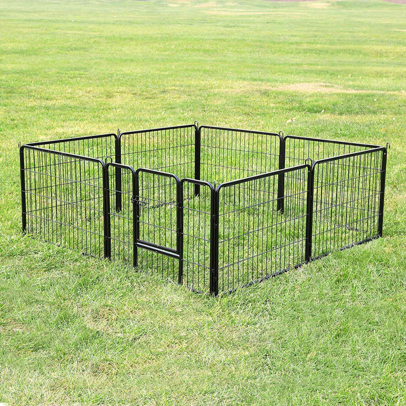 Puppy Ren - Country Shelter for Dog - 8 réunis - chacun 77 x 60 cm - noir