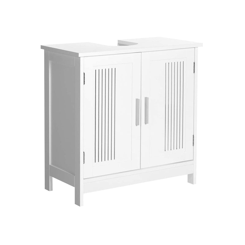 Mobilier Washbasin - Dulap de baie - cu 2 uși - rafturi reglabile