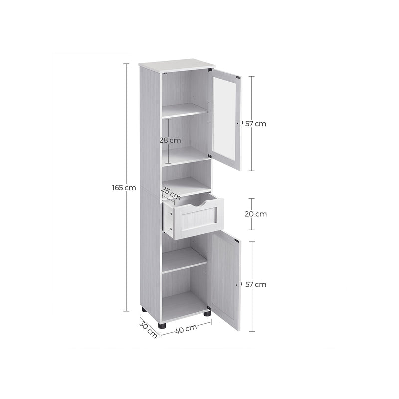 Armoire de salle de bain - meubles de salle de bain - armoire de cuisine - meubles de cuisine - armoire de salon - blanc