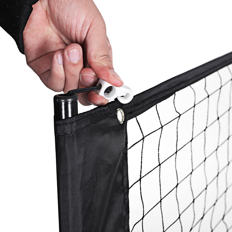 Badminton Net - Badminton - Fotbollsnät - Sportnät - Tennisnät - Svart