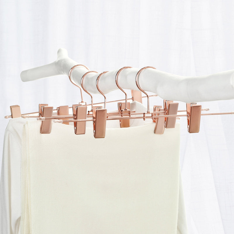 Kleren hangers - Hangers - Broekhangers - Sokken -  Kledinghanger - Ondergoed -Rosegoud