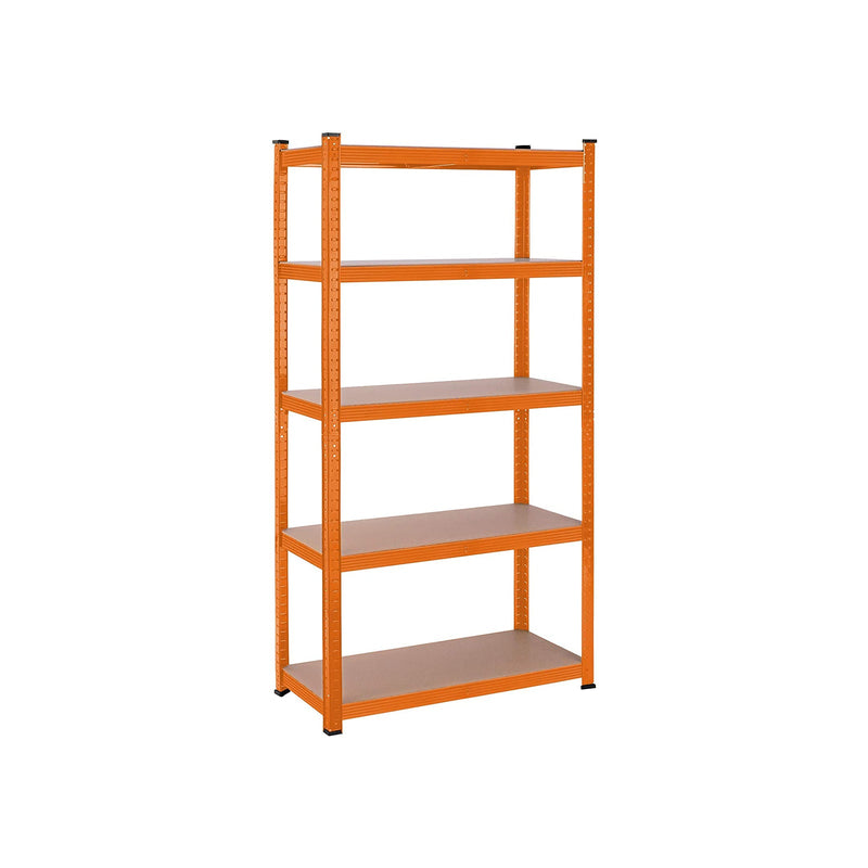 Rack de rangement avec 5 étagères - étagères réglables - 180 x 90 x 40 cm - jusqu'à 875 kg de capacité de chargement