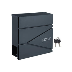 Blocable Letterbox - Modern - Antracit