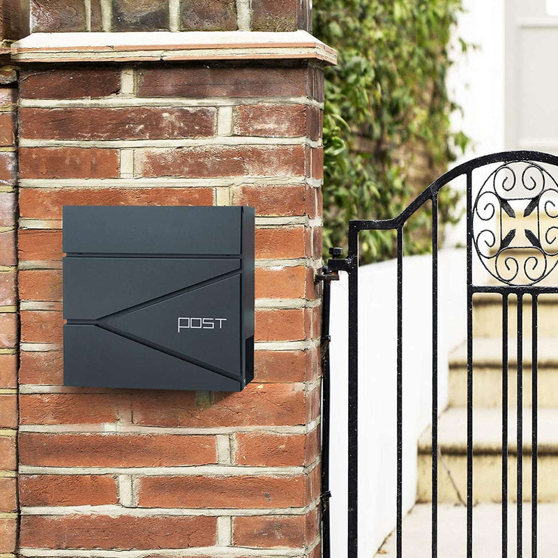 Blocable Letterbox - Modern - Antracit