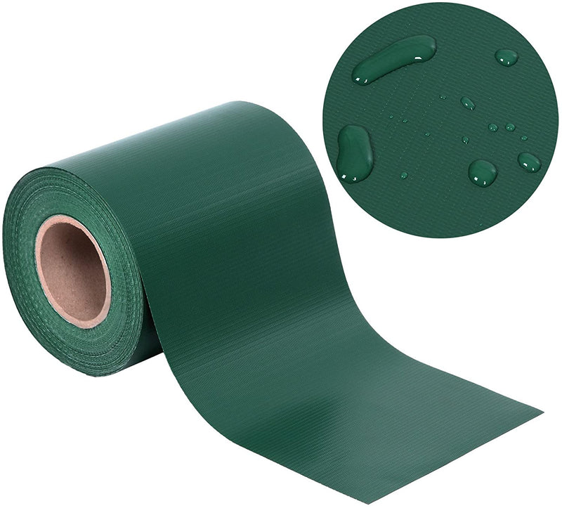 Groene PVC Privacy Tuinomheining - 0,19 x 40 m Rol - ondoorzichtig -  decoratief balkonscherm - Groen