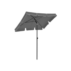 Parasol - Ecran de grădină dreptunghiular - Protecție UV până la UPF 50+ - Tiltable - Parasoldoek - Grey