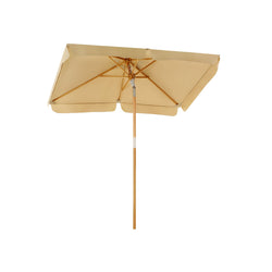 Parasol - 200 x 125 cm - Tiltable - Balcon dreptunghiular Parasol - bej