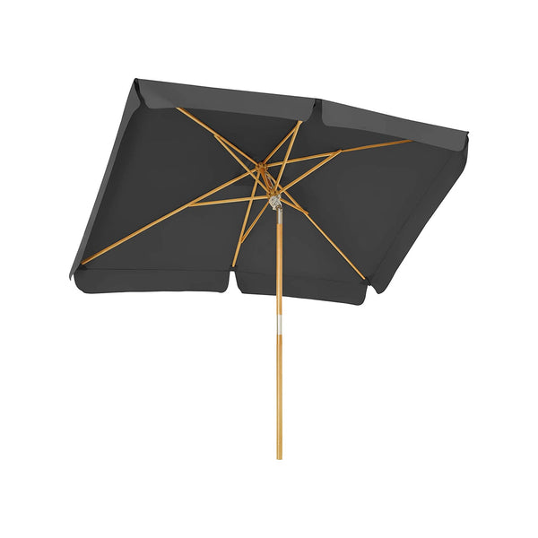 Parasol - Sunshade - Terrasse Parasol - Protection solaire - Gray