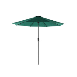 Parasol - Tuinparasol - Ø 300 cm - Achthoekig - Kantelbaar - Met zwengel - Groen