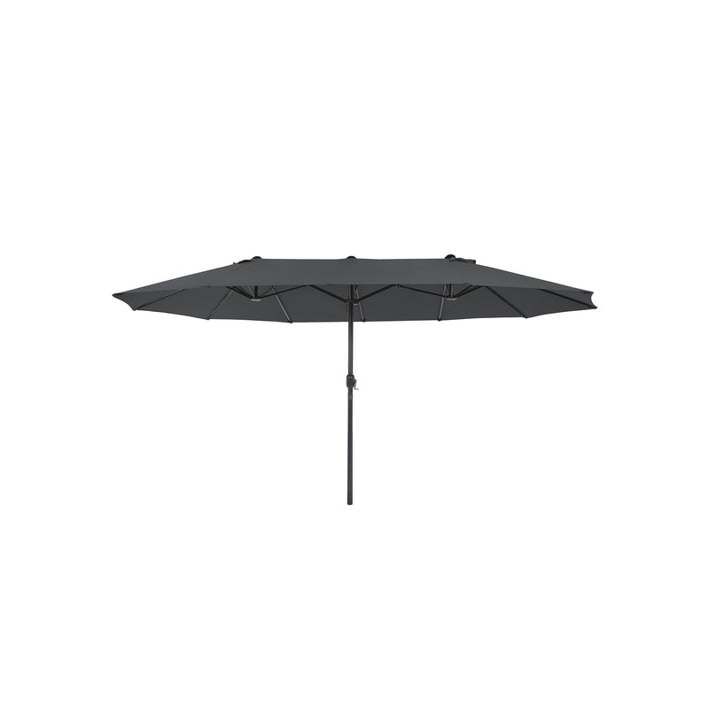 Parasol - Parasol de grădină extra mare - Atoper - Forma ovală - Gri