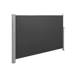 Sidans tak - 160 x 300 cm (h x l) - Utdragbar - Sekretessskärm - Solskydd - Sidan -hatch - Grå