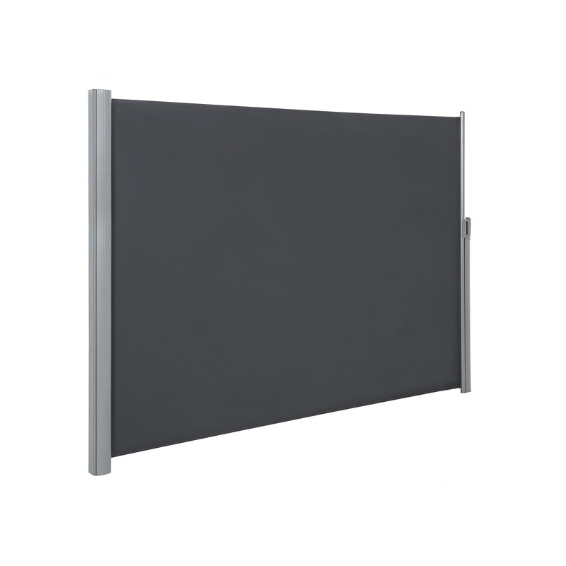 Canopy lateral - Laifel - Protecție solară - extensibil - 160 x 400 cm - negru