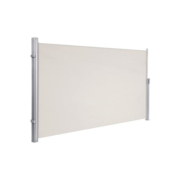 Side Canopy - Side Roller Blind - Beige - 180 x 350 cm (H x L)