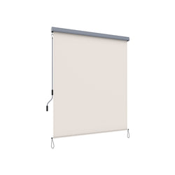 Luifel - lodret baldakin - solbeskyttelse - udvides - 2,5 x 1,8 m - beige