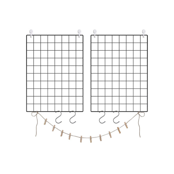 Grid fotowand - Set van 2 - Met accessoires