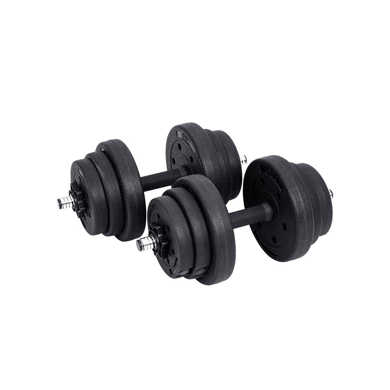 Halter Set - Dumbells - 20 kg - svart