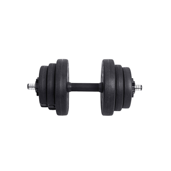 Ensemble licou - Dumbells - 20 kg - noir