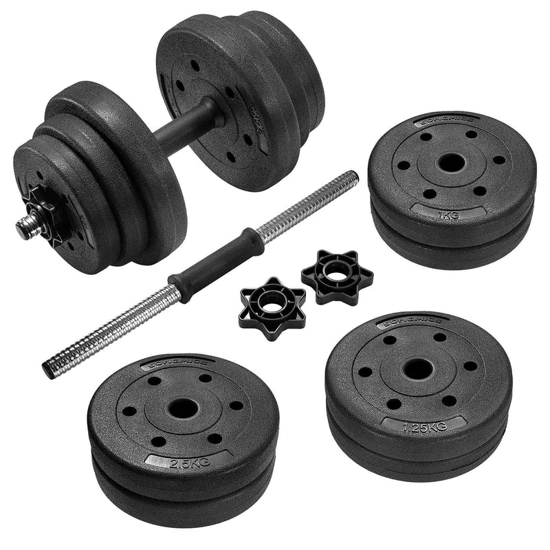 Riipusarja - Dumbells - 20 kg - musta