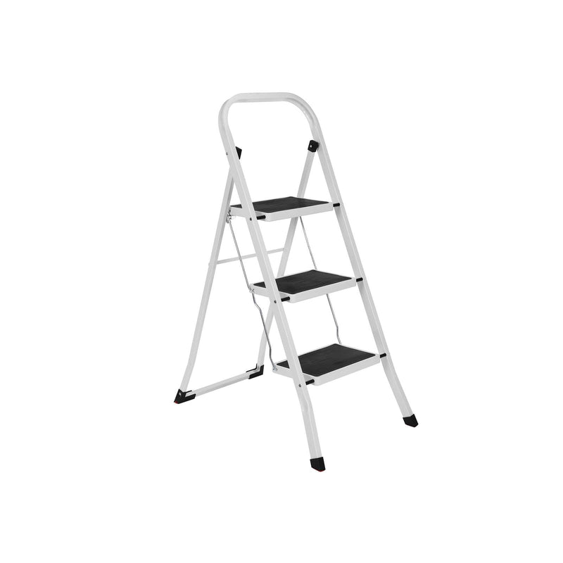 Ladder - Huis Ladder - Kitchen Trappe - Husholdningstrappe - Foldende stige - Hvid