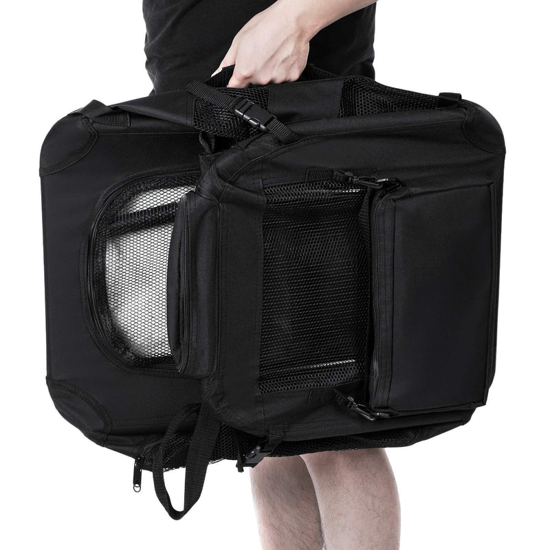 Dog Door Bag - Transportbox XL - Svart