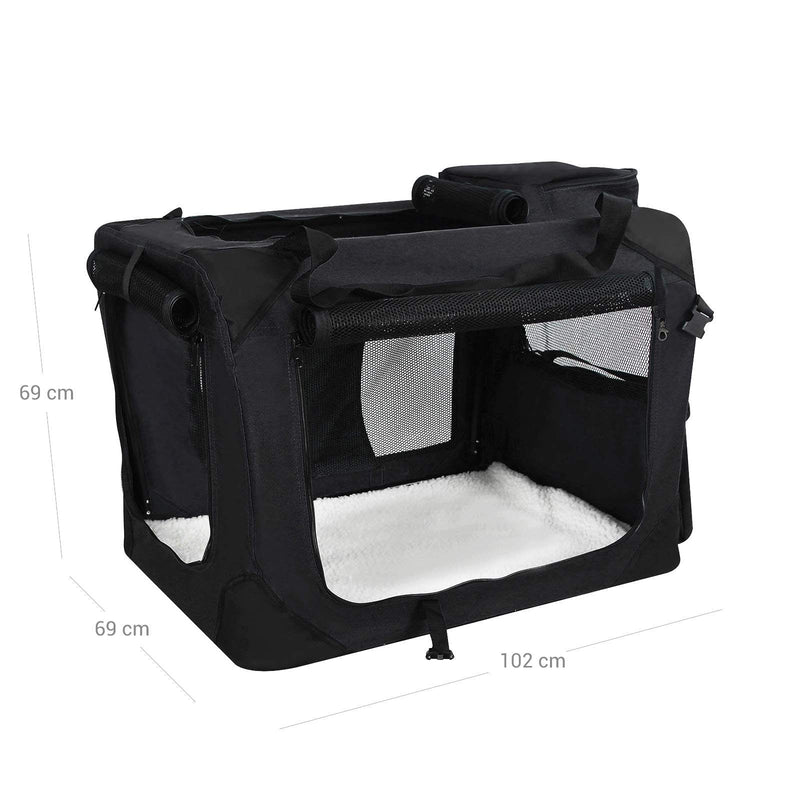 Dog Door Bag - Transportbox XL - Svart