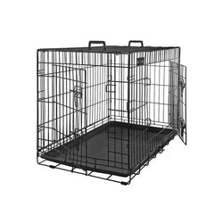 Banc de chien - cage de chien - cage de chien - noir