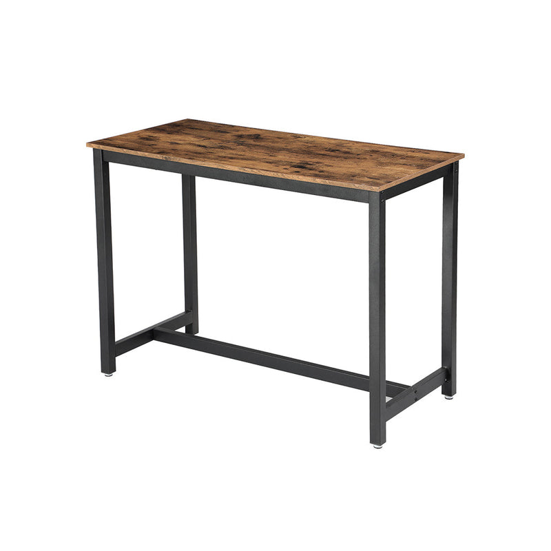 Table Bart - Table de la cuisine - Design industriel - Brown-Black