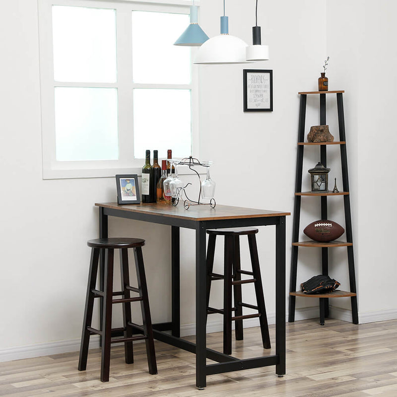 Bartafel - Kitchen Table - Industrial Design - Brown -zwart