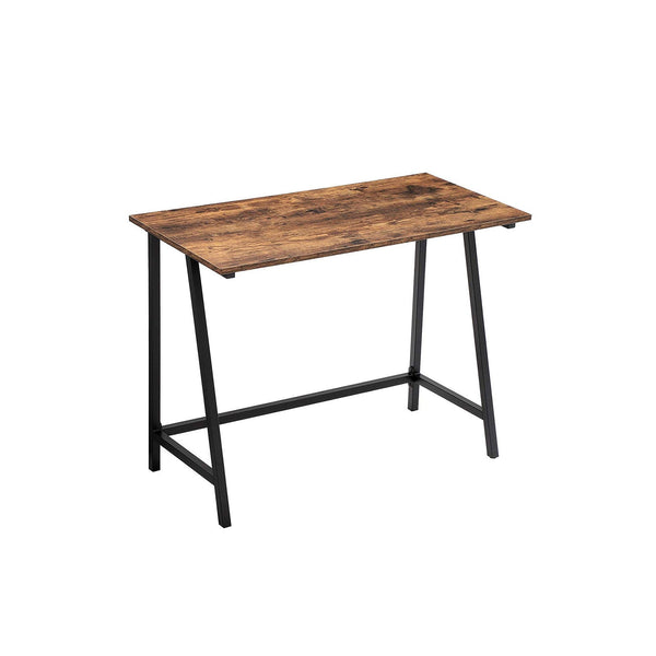 Bureau - Woodbureau - Office Office - Computer Table - Vintage Brown / Black