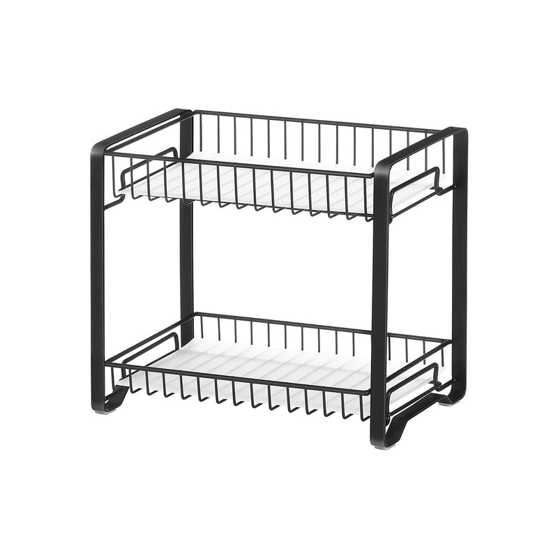 Herb Rack - Kitchen Rack - Rack de depozitare - blat - Depozitare de bucătărie - Suport pentru baie - Negru