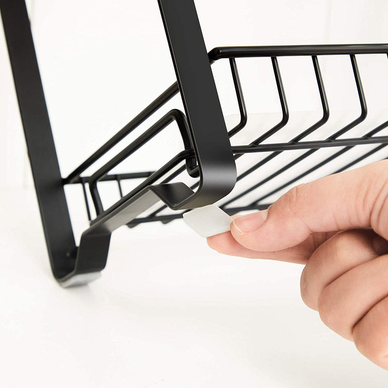 Rack Herb - Rack de cuisine - Rack de rangement - comptoir - Stockage de la cuisine - Rack de salle de bain - noir