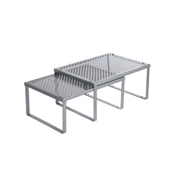 Køkkenopbevaring - Sæt med 2 - Metal Rack - Kitchen Boards - Stackable