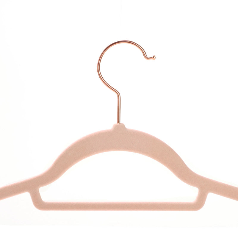 Kledinghangers - Hangers - Antislip - Fluweel - 50 Stuks - Roze