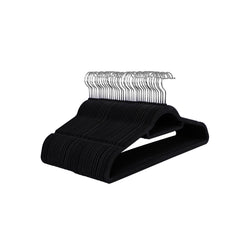 Klädhängare - Anit Trick - Set of 50 - Velvet - Extra Light - Black