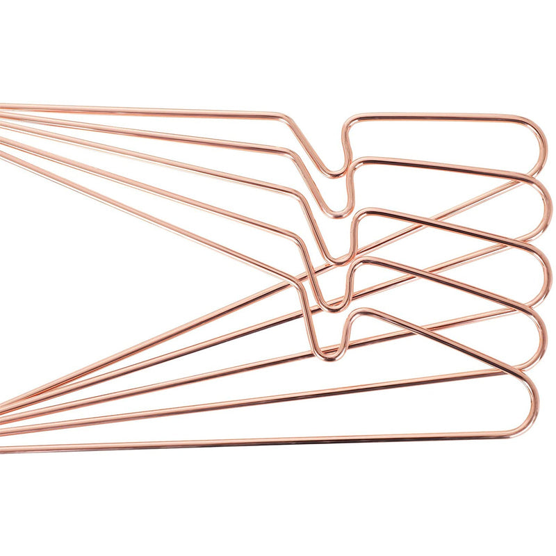 Klädhängare - Clothe Hanger - Chrome - Set of 20 - Pink