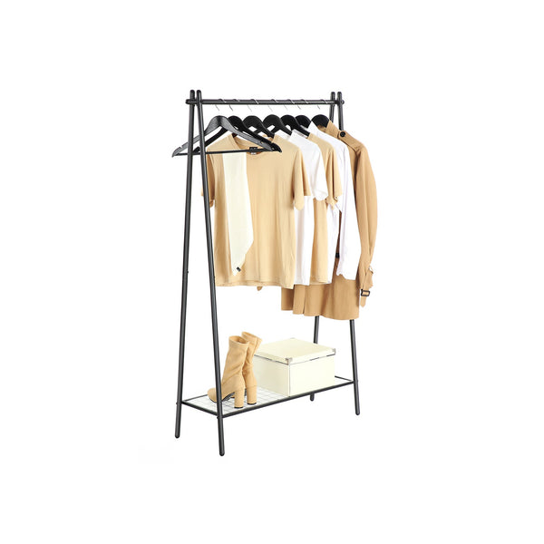 Rack de vêtements - avec structure de fer - porte-vêtements - Matt Black