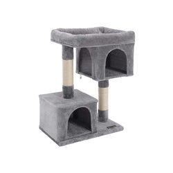 Scratching Post - Climbing Post - Cat Pole - Cat House - Light Grey